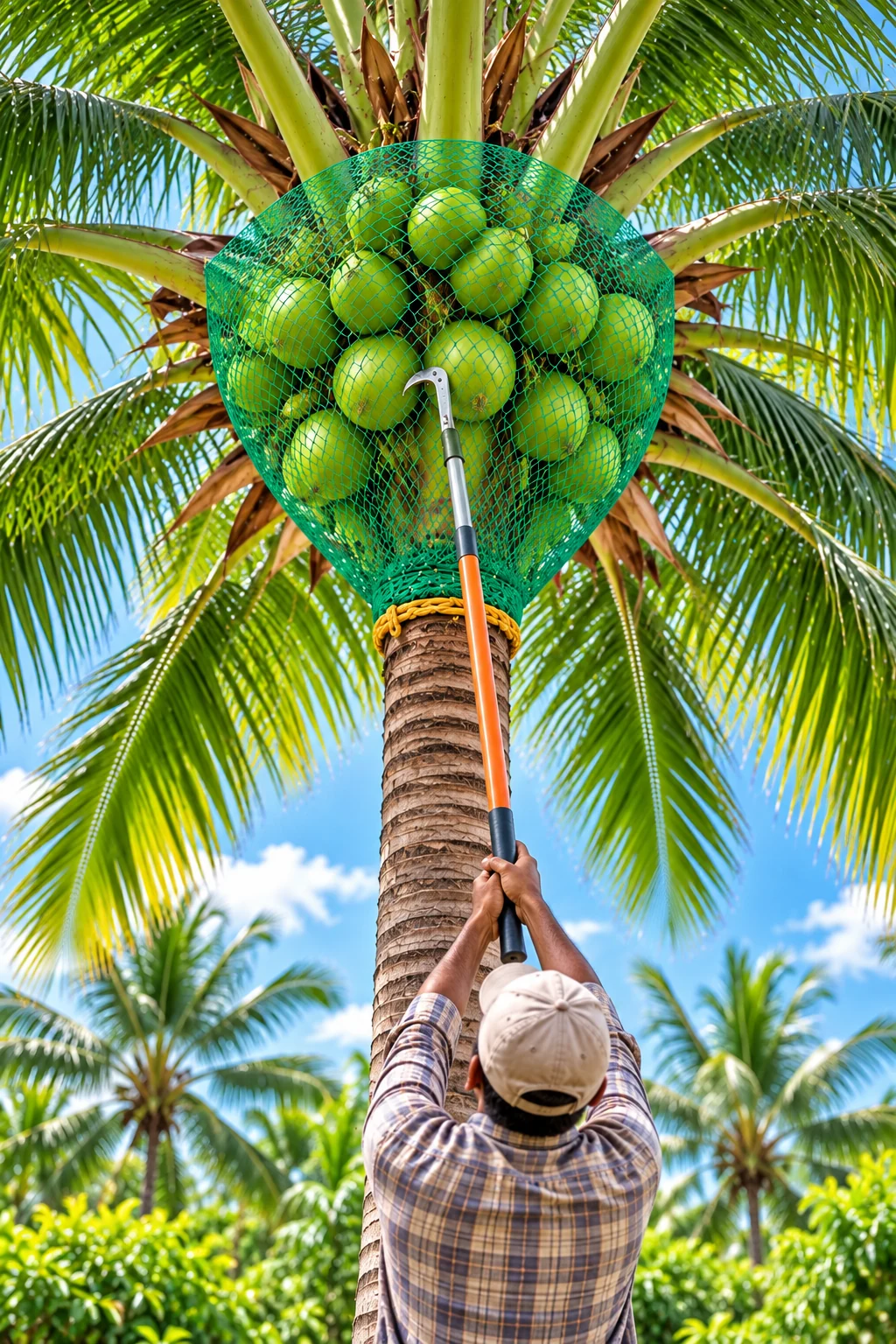 Coconut Tree Safety Nets